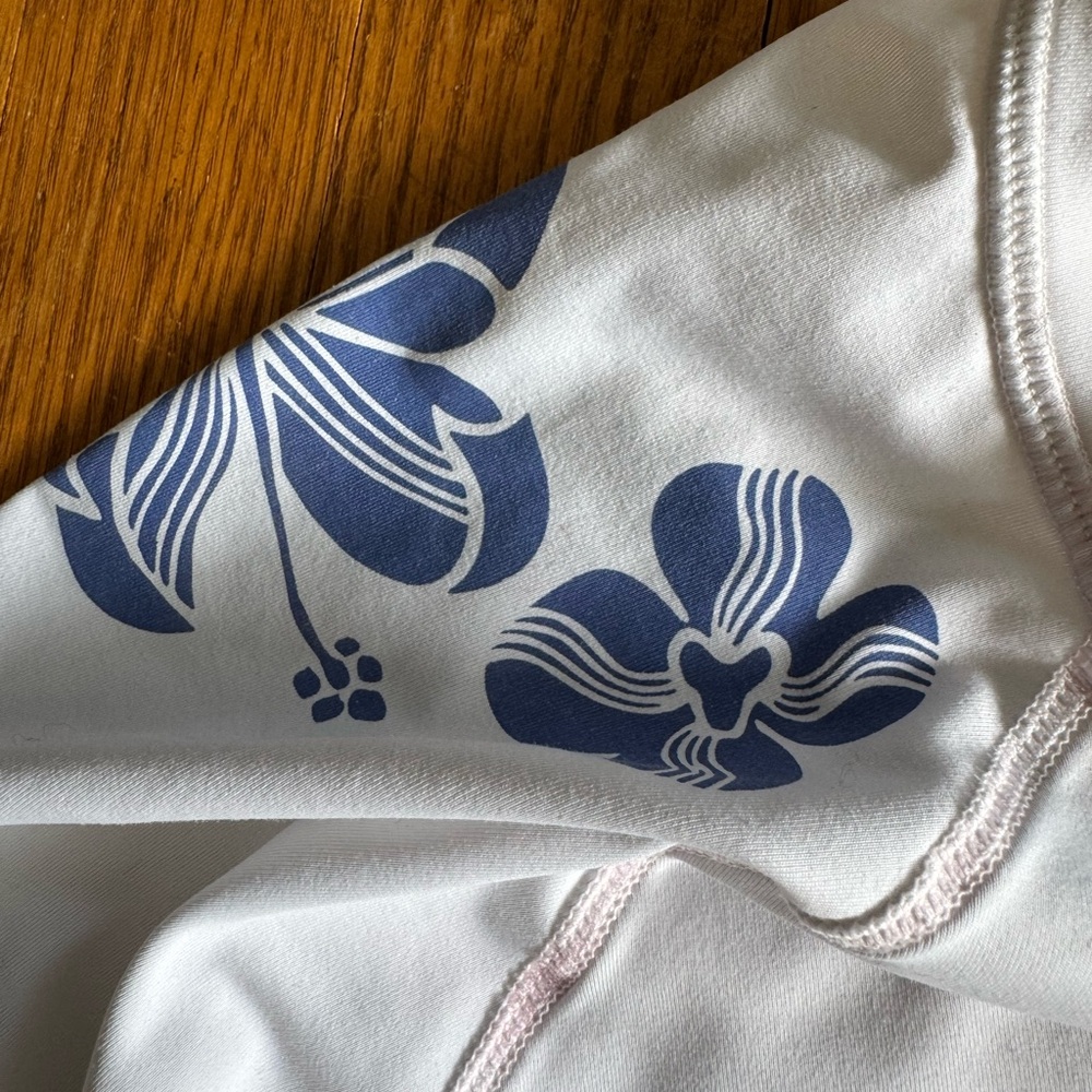 Athleta hibiscus print top - Picture 5 of 6